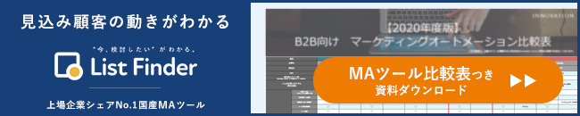 マーケティングオートメーションに必要なシナリオ設計のコツとは マーケティングオートメーション List Finder リストファインダー