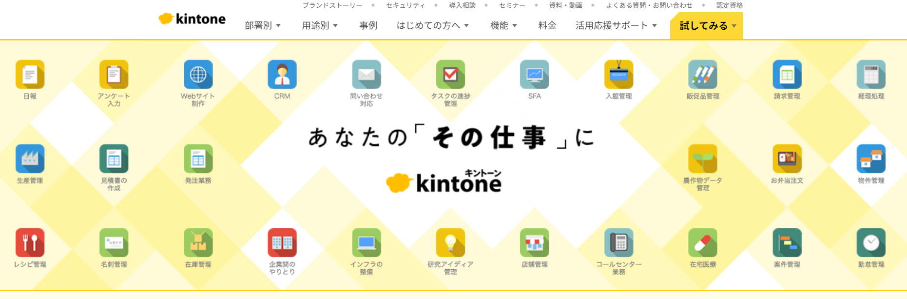 kintone